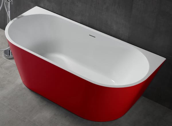 Abber ванна красная