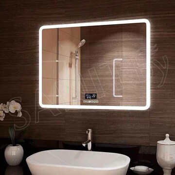 Зеркало Континент Demure LED с многофункциональной панелью