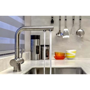Смеситель для кухонной мойки Lemark Comfort LM3061C с подключением к системе очистки воды