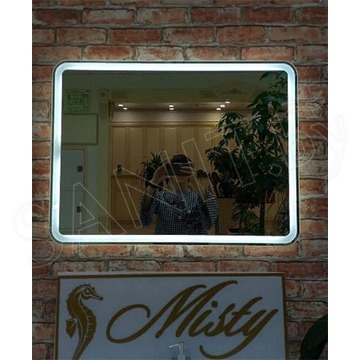 Зеркало Misty Неон 3 LED 100 / 120 сенсор на корпусе
