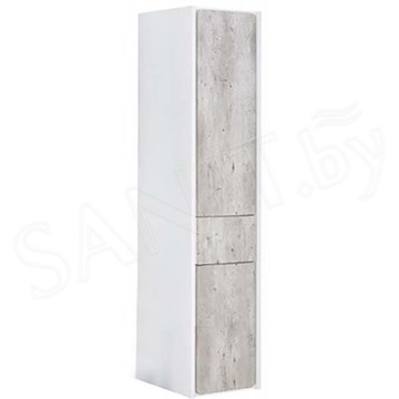 Пенал Roca Ronda бетон / белый глянец 30