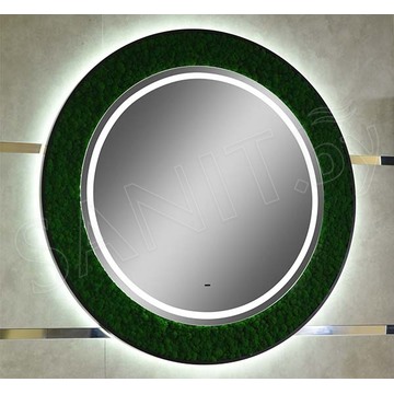Зеркало Континент Forest LED круглое