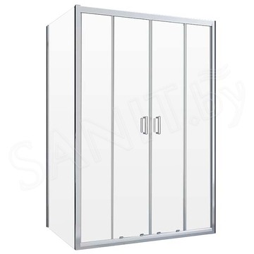 Душевая дверь Veconi VN-45 прозрачная