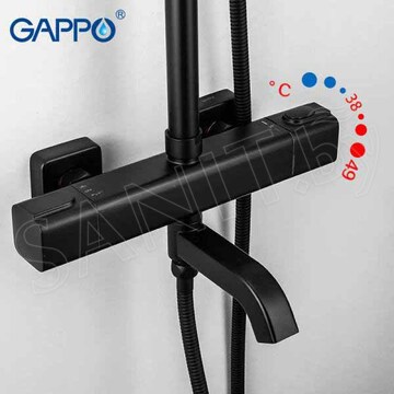Душевая стойка Gappo G2491-6 термостатический
