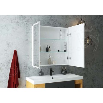 Шкаф-зеркало Континент Allure LED 80 / 100