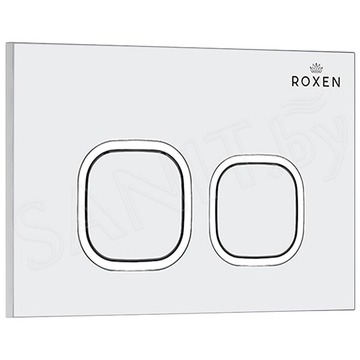 Комплект инсталляции 8 в 1 Roxen StounFix Slim 533395-4 с белой кнопкой