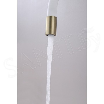 Смеситель для кухонной мойки Paulmark Salix Sa213419-BRw с подключением к фильтру воды