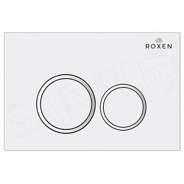 Комплект инсталляции Roxen StounFix Slim с удлиненными креплениями в комплекте, кнопкой Santi 410260 и унитазом Grossman GR-4455S