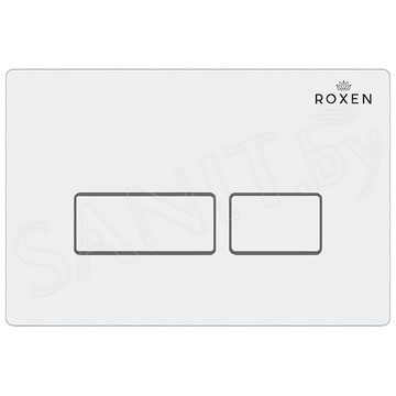 Комплект инсталляции Roxen StounFix Slim с удлиненными креплениями в комплекте, кнопкой Caspia 410280 и унитазом Grossman GR-4455S