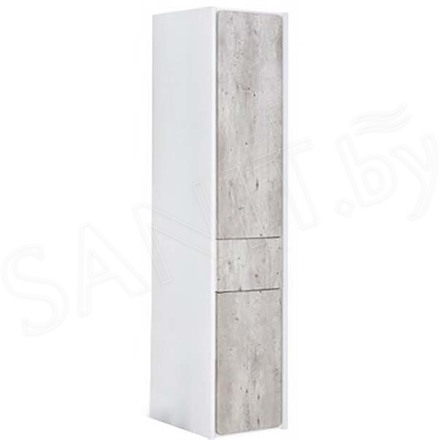 Пенал Roca Ronda бетон / белый глянец 30