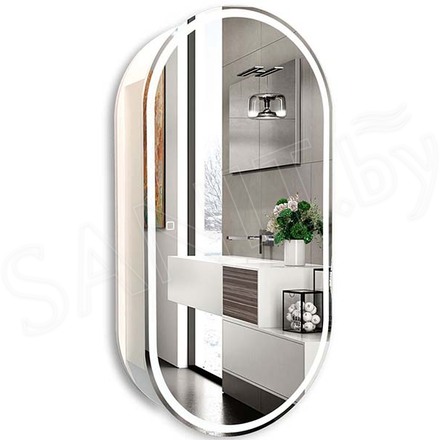 Шкаф-зеркало Azario Soho 50 с мультифункциональной панелью
