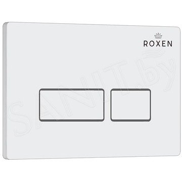 Комплект инсталляции Roxen StounFix Slim с удлиненными креплениями в комплекте, кнопкой Caspia 410280 и унитазом Grossman GR-4455S