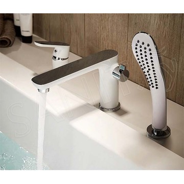 Смеситель на борт ванны Ledeme L1153 / L1153W на 3 отверстия