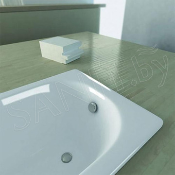 Стальная ванна Smavit Cassia Mini Titanium с сиденьем