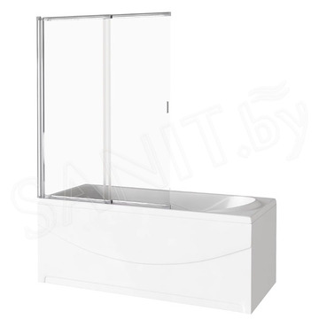 Душевая шторка на ванну Good Door SCREEN SL-100-C-CH