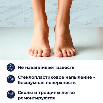 Душевой поддон RGW LUX/TN квадратный