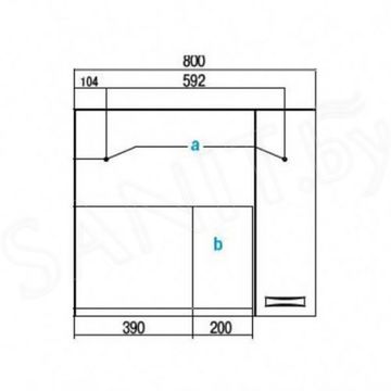 Шкаф-зеркало Акватон Диор 80 1A168002DR01R / 100 1A167902DR01R / 120 1A110702DR01R