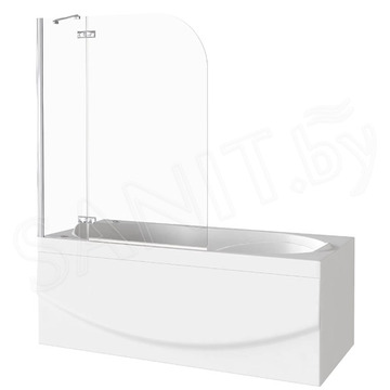 Душевая шторка на ванну Good Door SCREEN 2H-100-C-CH