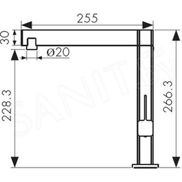 Смеситель для кухонной мойки Kaiser Vico 30044-5