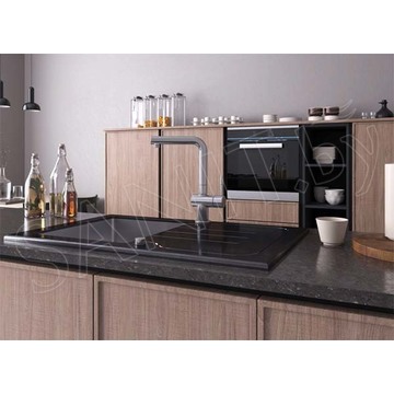 Кухонная мойка ZorG GS 6250 black / GS 7850 black