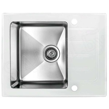 Кухонная мойка ZorG GS 6250 white / GS 7850 white