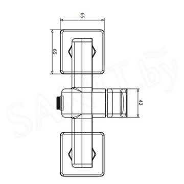 Смеситель для душа Omnires Siena SN7340CR