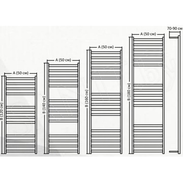 Полотенцесушитель Stinox Sanremo Luxe нижнее подключение