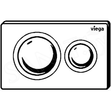 Кнопка для инсталляции Viega Prevista Visign for Style 20