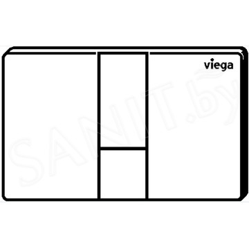 Кнопка для инсталляции Viega Prevista Visign for Style 24