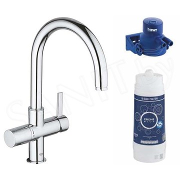 Смеситель для кухонной мойки Grohe Blue Pure 119711 в комплекте с фильтром