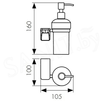 Дозатор для моющих средств Kaiser KH-4510