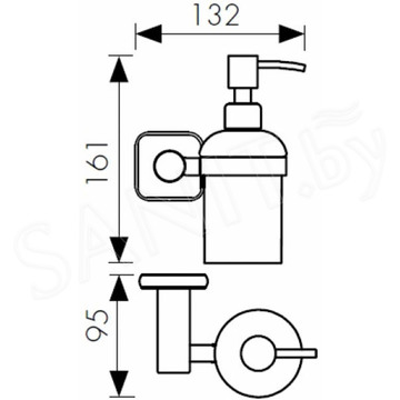 Дозатор для моющих средств Kaiser KH-1710