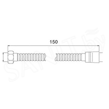 Душевой шланг Ledeme M42