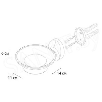 Мыльница Fixsen Europa FX-21808