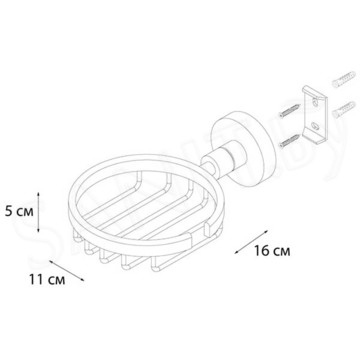 Мыльница Fixsen Modern FX-51509