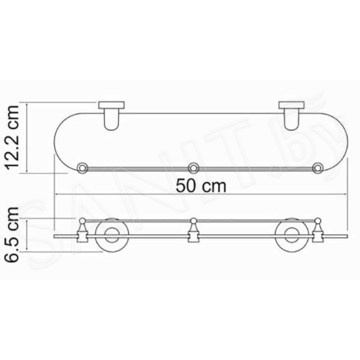 Полка Wasserkraft Isen K-4044