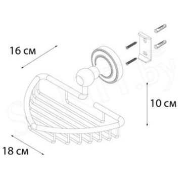 Мыльница Fixsen Style FX-41109