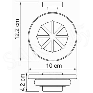 Мыльница Wasserkraft Lippe K-6529