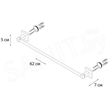 Держатель для полотенец Fixsen Metra FX-11101