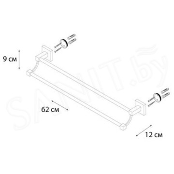 Держатель для полотенец Fixsen Metra FX-11102