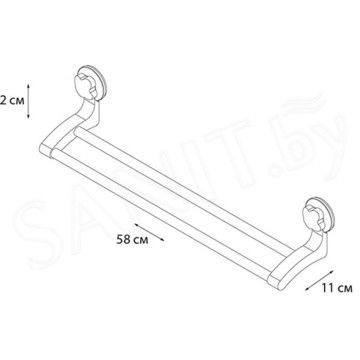 Держатель для полотенец Fixsen Element GR-7078