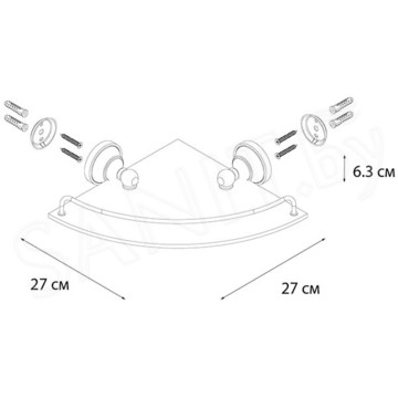 Полка Fixsen Bogema FX-78503A