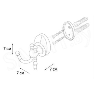 Крючок Fixsen Europa FX-21805C