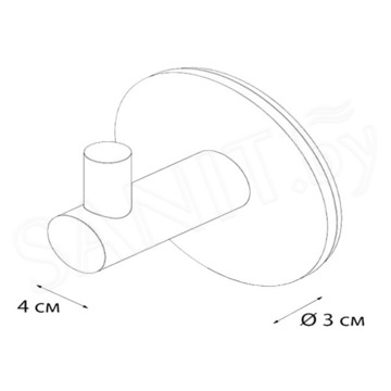 Крючок Fixsen 3M FX-558B