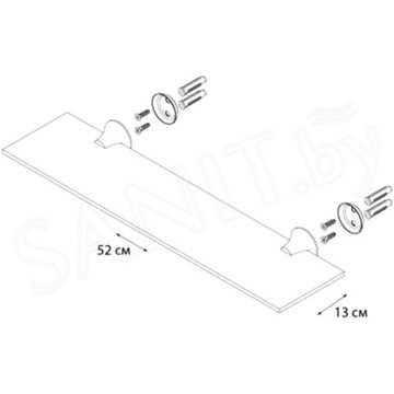 Полка Fixsen Laguna GR-7803