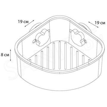 Полка Fixsen Element GR-3308