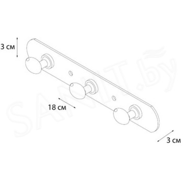 Планка с крючками Fixsen FX-1413 / FX-1414 / FX-1415 / FX-1416