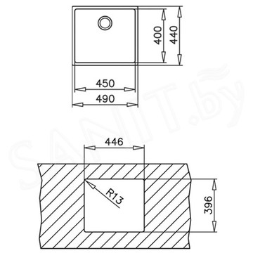 Кухонная мойка TEKA BE LINEA RS15 40.40 / RS15 50.40 / RS15 45.40 / RS15 71.40