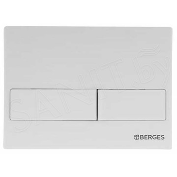 Инсталляция Berges Novum c кнопкой L4 Soft Touch белой матовой