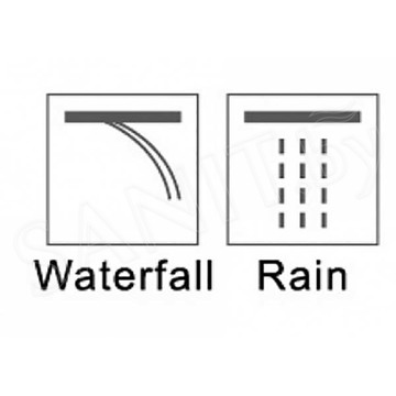 Верхний душ RGW Shower Panels SP-74